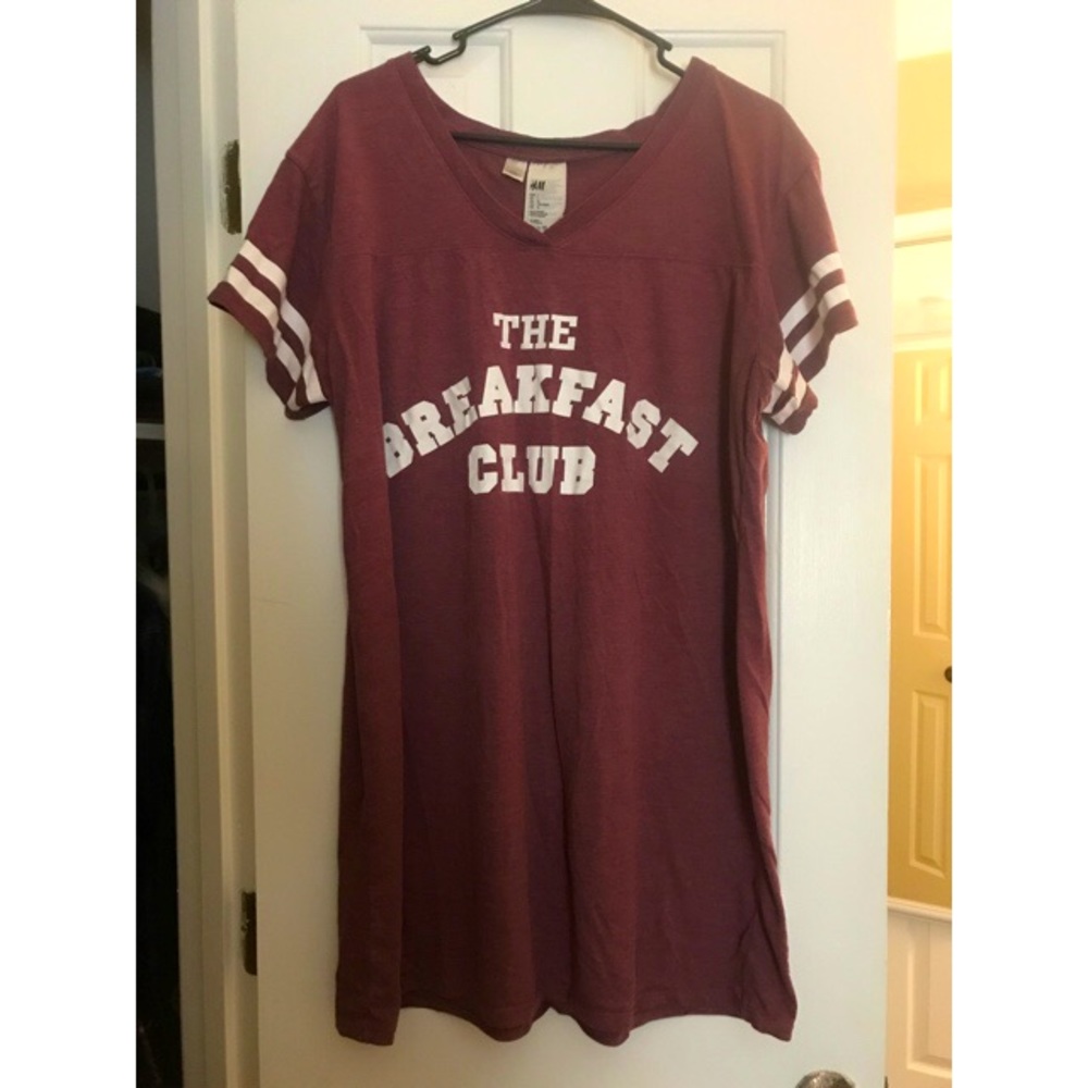 Breakfast Club Athletic T-shirt Dress/Nightgown